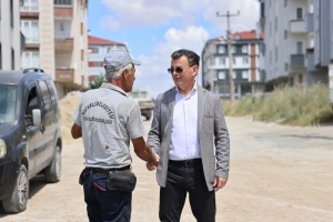 Başkan Çetin, Üstyapı Çalışmaları ve Kazak Gölü Mesire Alanı’nda İncelemelerde Bulundu
